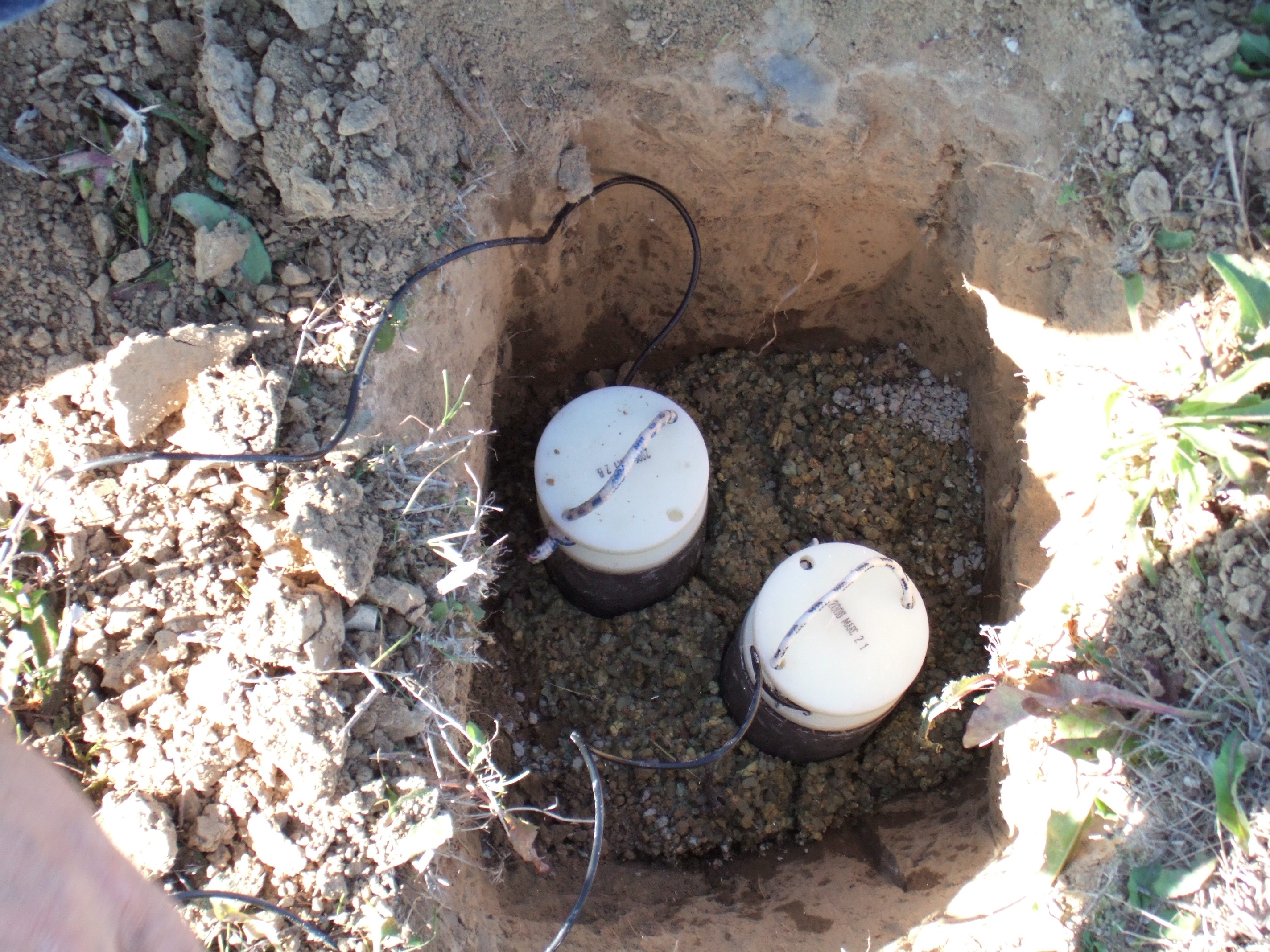 Electrodes with bentonite